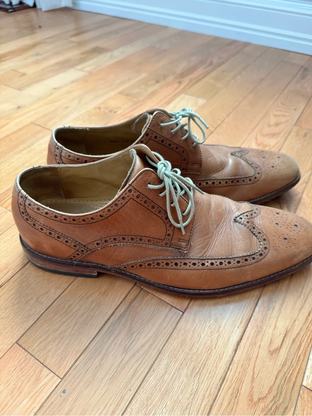 Cole Haan leather wingtip
